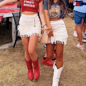 Altar’d State Fringe Skirt